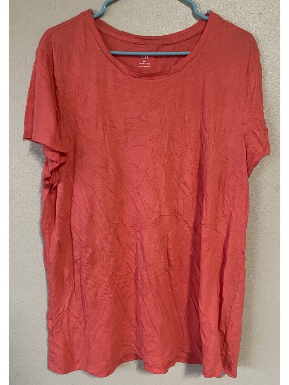 Gap XXL favorite Tee Short Sleeve Coral 2XL